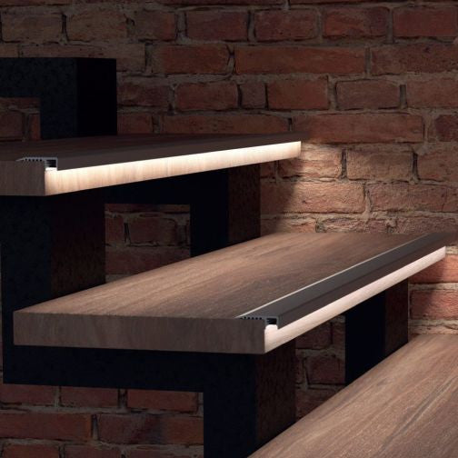 Profil LED Aluminiu Pentru Trepte 2m